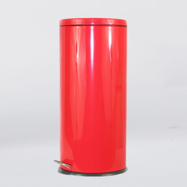 Red 30 Litre Pedal Bin - UK Wholesalers