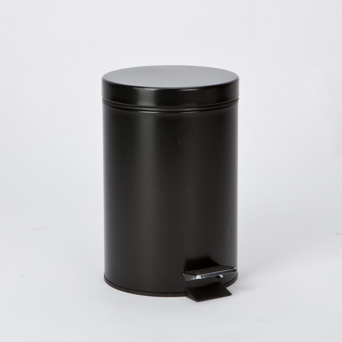 3 Litre Pedal Black Bin - UK Wholesaler