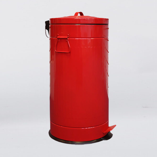 wholesale 30 Litre US Style Pedal Bin - Red