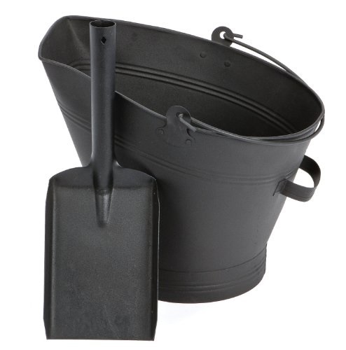 Black Waterloo Bucket and Shovel