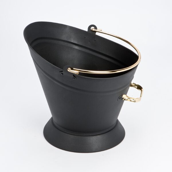 wholesale Black Waterloo Bucket with Brass Handles