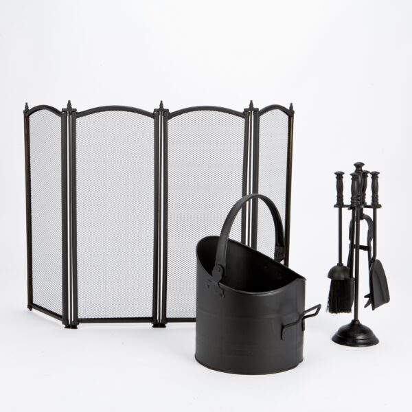 Black Complete Starter Set, Screen -Each Panel Companion Set - Bucket