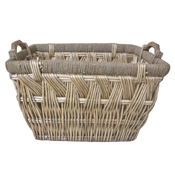wholesale Rectangular Wicker Basket