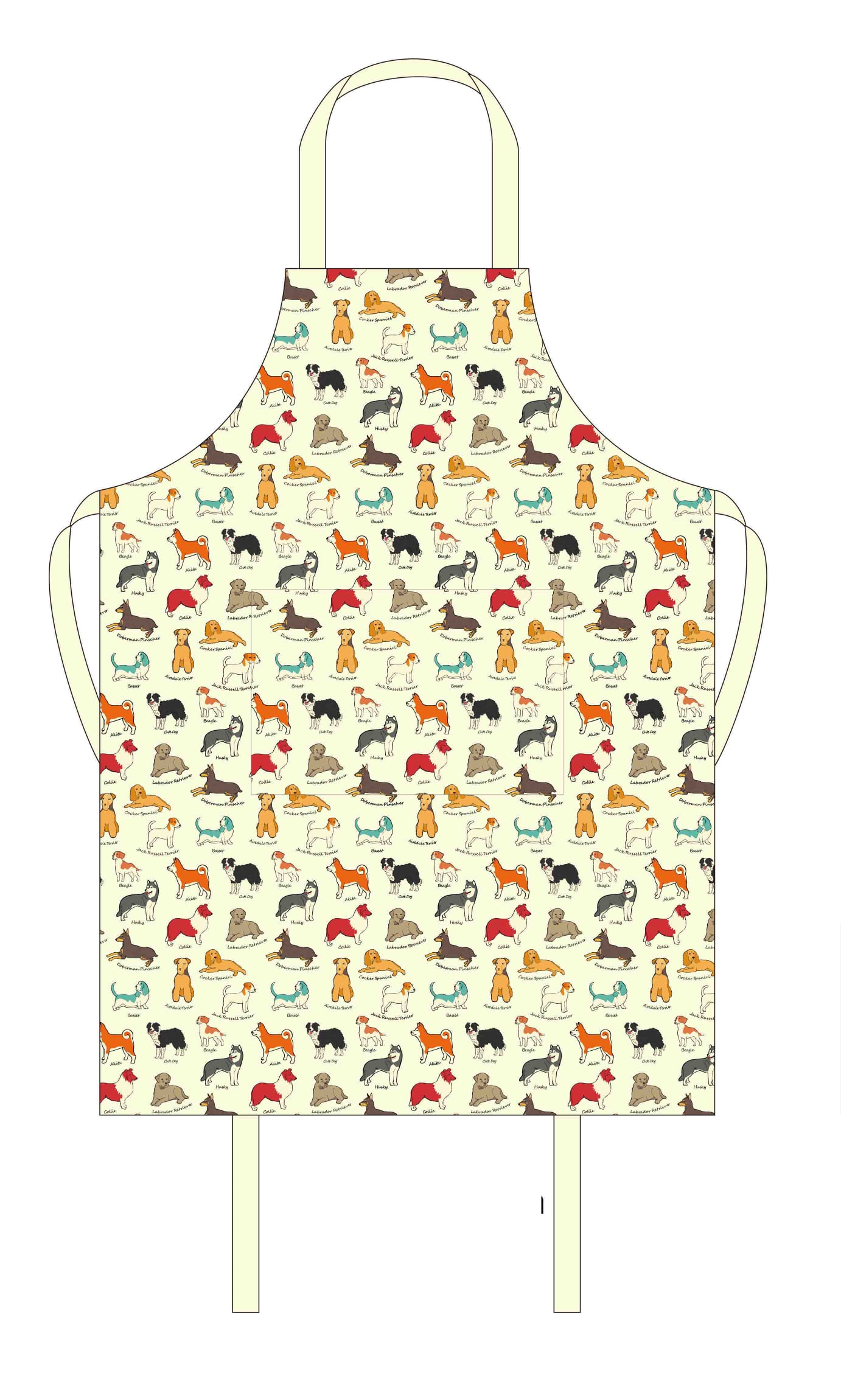 Dog Cotton Apron - UK Wholesalers of Home And Garden Products