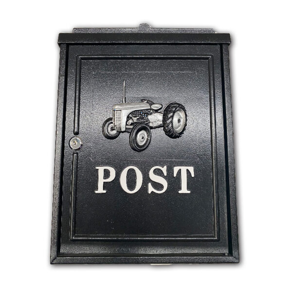wholesale Grey Tractor Postbox