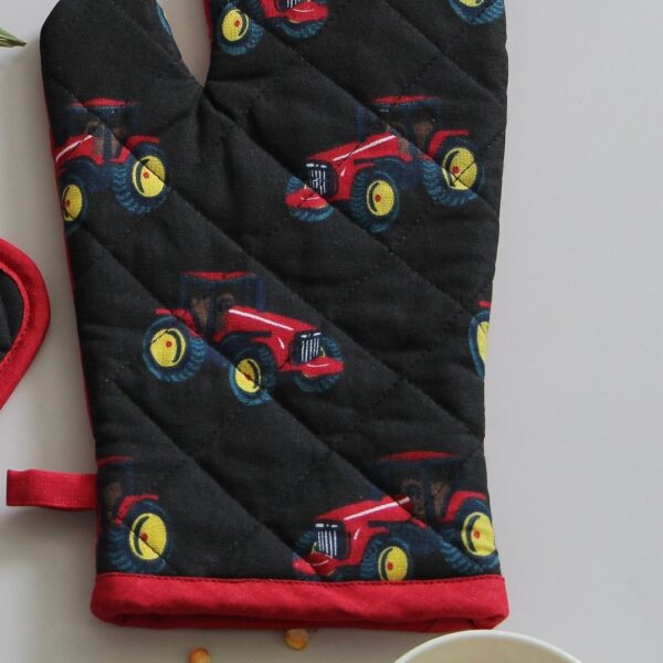 wholesale Mary Tractor Single Oven Mitt - Red