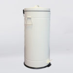 Cream 20 Ltr Usa Pedal Bin