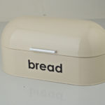 Cream Curved American Style Bread Bin