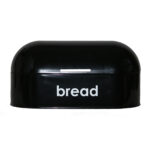 Highlands Black Curved American Style Bread Bin