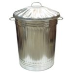 90ltr Galvanised Dustbin