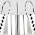Black Stripe Shower Hooks – Pack of 12