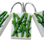 Bamboo Design Shower Hooks – Pack of 12