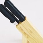 Knife 6pc Steak Set & Wood Block (HWP-6000B)