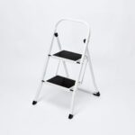 2 Step Metal With Rubber Mat