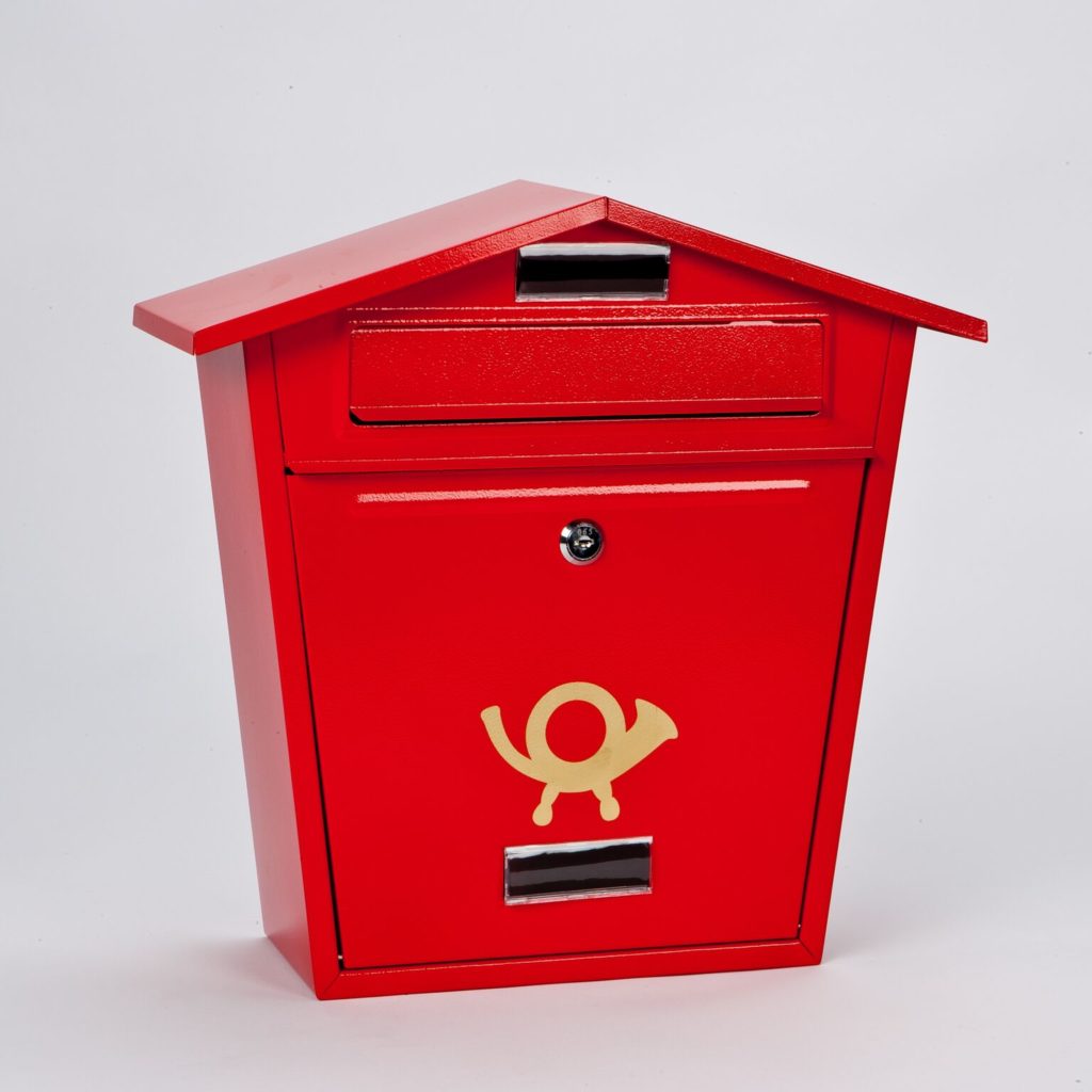 Post Box Red Colour Code Red Steel Plate A4 Postbox – Harewood International Products Ltd