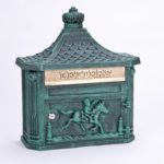 Aluminium Green Wall Hanging Post Box