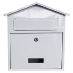 White Post Box - Wall Mounted