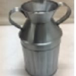 Satin Finish Milk Urn H24cm