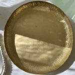 Matt Brass Finish Tray