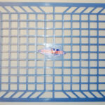 Sink mat blue