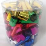 Party Blow Out Foil - Asstd / Tub 72
