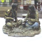 INDIAN SQUAW FIGURINE
