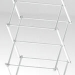 Narrow Robust Iron Powder Coated Airer