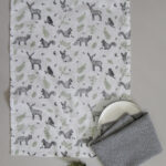 Set Of 2 Tea Towels – Woodland Design