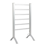 SILVER HEATED TOWELRAIL