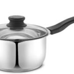 Superior Heavy Weight 20 cm Sauce Pan with Glass Lid