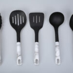 S/5 Marble Nylon Utensils