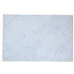 Small Glass Chopping Board Marble Design
