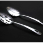 Set Of Solid Spoon + Slotted Spoon