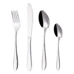 12 Pc Pointed Cutlery Set - Mirror Polished