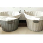 Wicker Basket DIA- 49cm,  H35cm