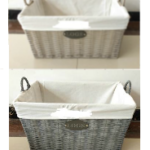 Wicker Basket - 55 x 42 x H29cm
