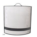 Premium Celtic Band Fire Screen - Black