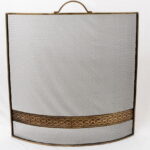 Premium Celtic Band Fire Screen - Copper