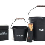 Inglenook Premium Black Firelighting Set