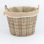 WILLOW BASKET DIA 47CM H35CM