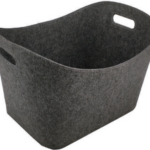 Felt Firewood Basket 54x44x36cm