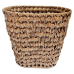 Handwoven Water Hyacinth Basket