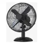 12 Inch Black Desk Fan